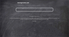 Desktop Screenshot of messagerooms.com